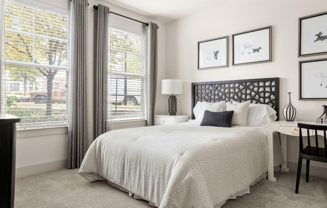 Upgraded Modern Gray Finish Home - Bedroom