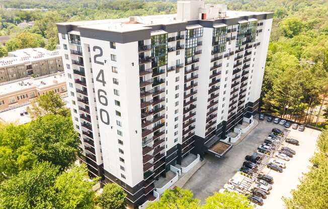 Exterior Building at 2460 Peachtree Apartments, Georgia, 30305