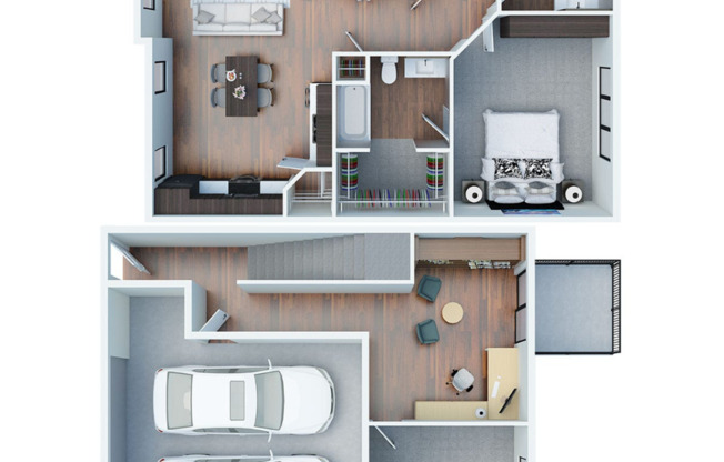 2 beds, 2 baths, 1,115 sqft, $1,865, Unit 80-01