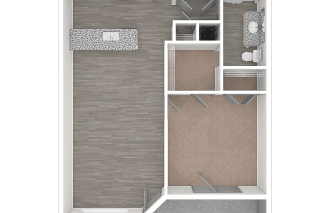 1 bed, 1 bath, 741 sqft, $1,320