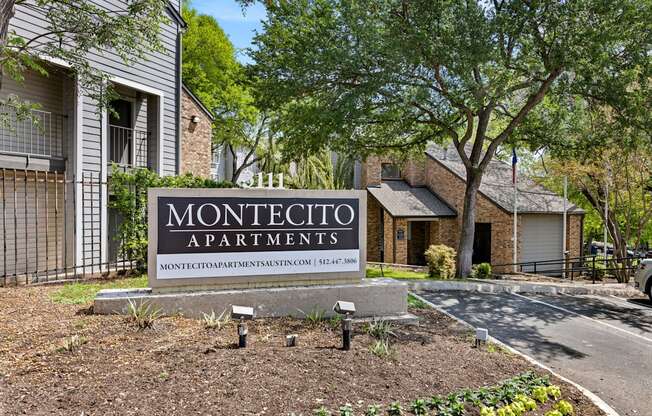 Property Signage at Montecito, Texas, 78741