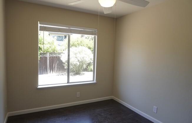 Cute Single Family Home, Updated Kitchen, New Bathroom, Wood Floors, Fresh Paint, Nice Backyard!