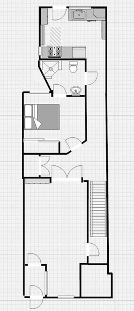 2 beds, 2 baths, 42 sqft, $1,825, Unit Apt A