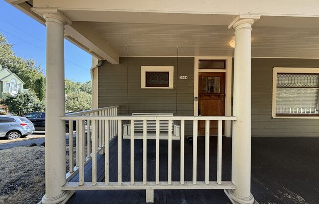 5-Bedroom Home in SW Portland! Hardwood floors, spacious deck, full basement, separate entry for bikes.