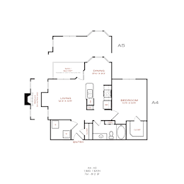 1 bed, 1 bath, 761 sqft, $1,322