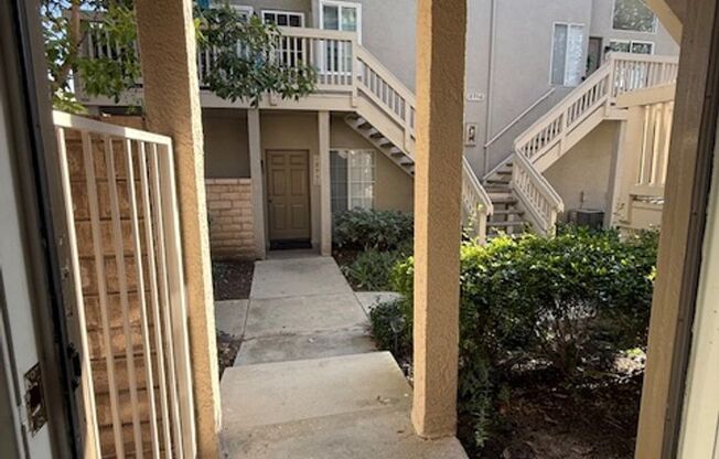 2 bed, 1.25 Bath CONDO next to POOL! Ground Level/Single Level. Attached 1 car GARAGE!