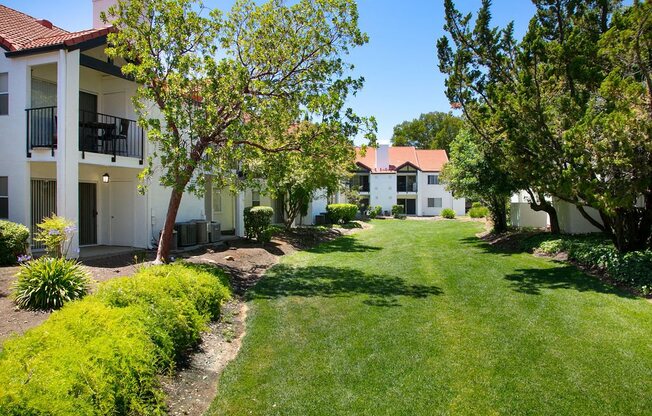 Exterior building with grass at Laurel Creek, Fairfield, 94533