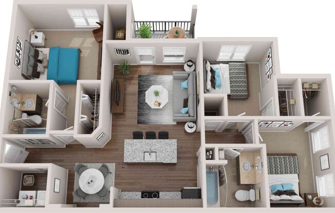 3 beds, 2 baths, 1,393 sqft, $1,899