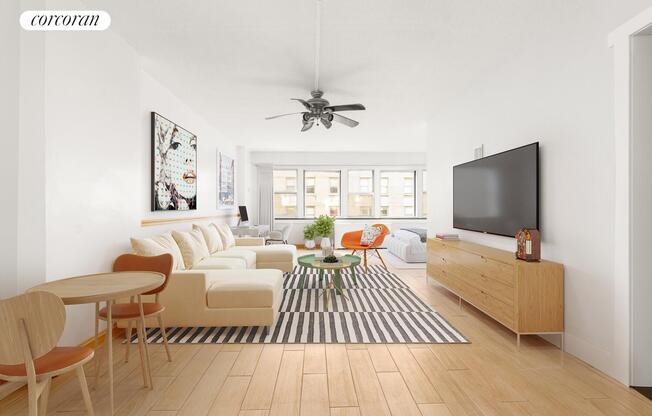 Studio, 1 bath, 470 sqft, $3,300, Unit 8A