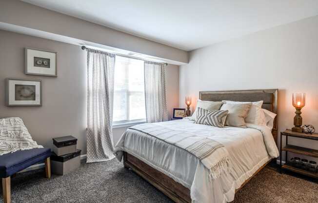 Gorgeous Bedroom Designs at The Crossings at White Marsh Apartments, Maryland