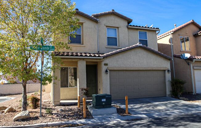 Great 4 Bedroom 2 1/2 Bath home that features a Strip View from the Master Bedroom, a Large Open kitchen. Move in ready
