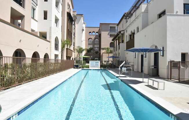 Long Rectangular Pool