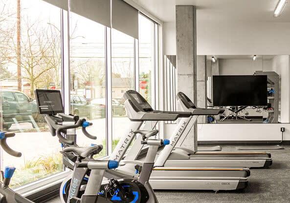 Cardio Machines at Nomad Apartments, Oregon