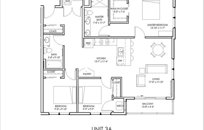 3 beds, 2 baths, 1,229 sqft, $2,074