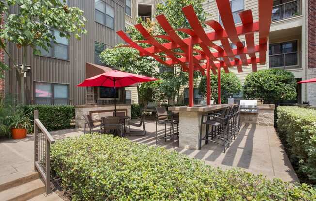 Outdoor Grills at The Core, Houston