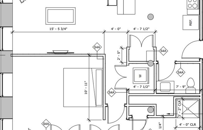 1 bed, 1.5 baths, 943 sqft, $1,975, Unit 1119