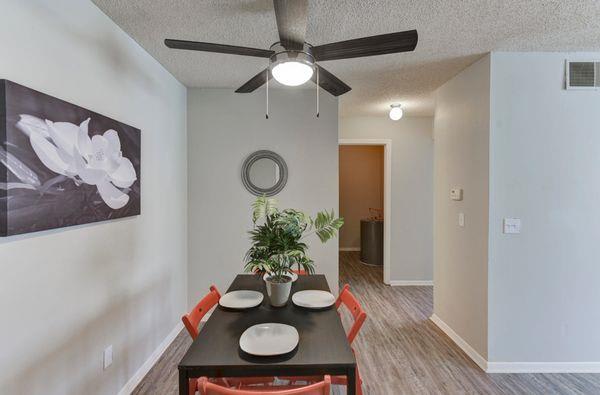 dining space separate from kitchen at The Retreat at St Andrews, Columbia, 29210