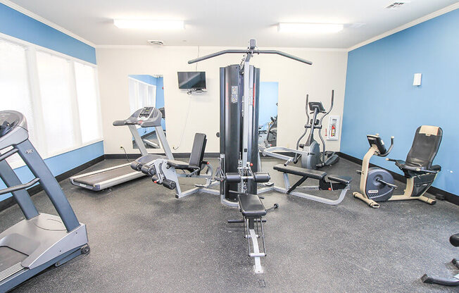 the apartments at masse corner 205 fitness room