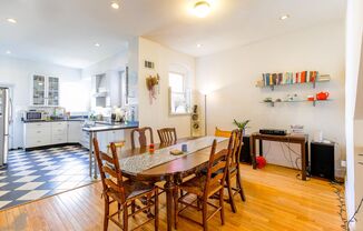 Bright Rowhome in Prime Location, Character Abound!