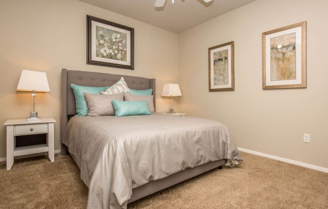 Bedroom with cozy bed at The Fairways by Picerne, Nevada, 89141