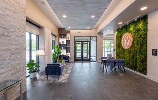 Zen Apartments Lobby with Seating