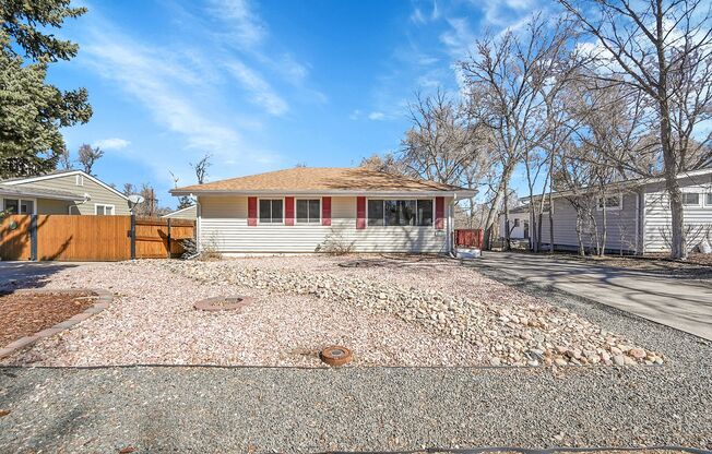 5- bedroom, 2 bath home with finished basement and detached garage