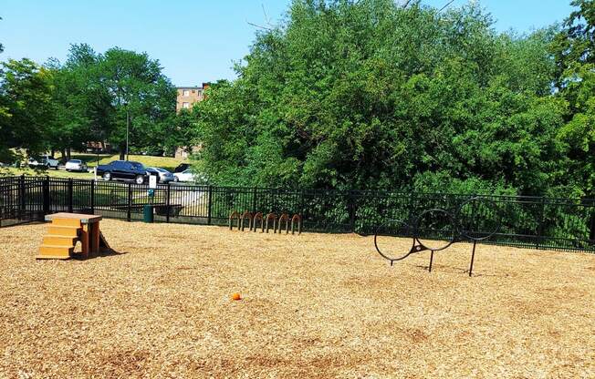 dog park at The Bennington Apartments in Bensenville, IL