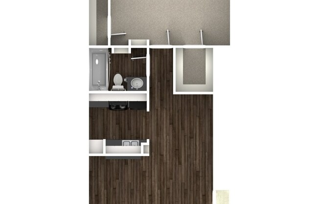1 bed, 1 bath, 780 sqft, $1,025