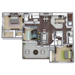 3 beds, 2 baths, 1,505 sqft, $1,923