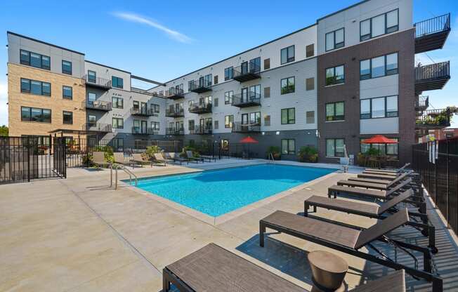 our apartments offer a swimming pool