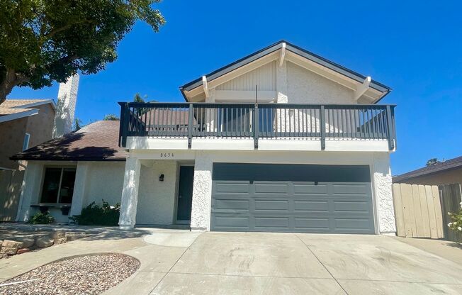 Exceptional 4 bedroom, 3 baths + loft, 2 story fully renovated home for rent in Mira Mesa