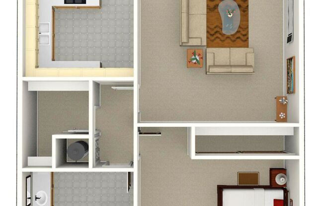 1 bed, 1 bath, 775 sqft, $2,110, Unit 0047