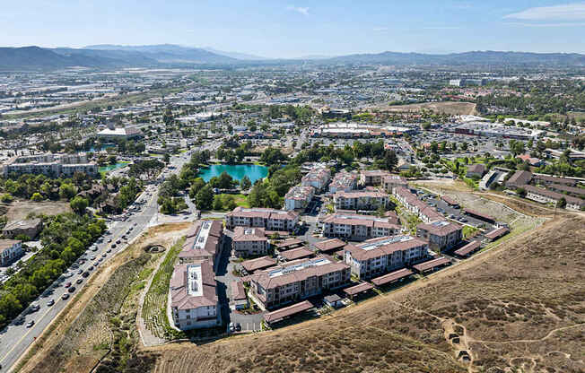 A bird's eye view of Arrive Temecula