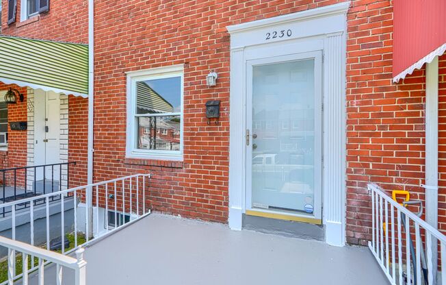 3 Bed 1 Bath Rowhome with OFFSTREET PARKING AND OUTSIDE STORAGE