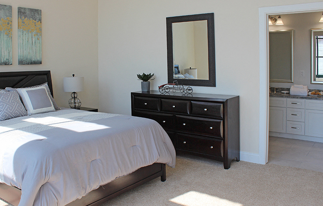 Carpeting In Bedrooms at Residences at Halle, Cleveland, 44113