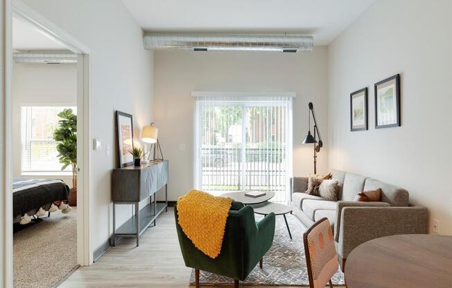 1 Bed Living Room
