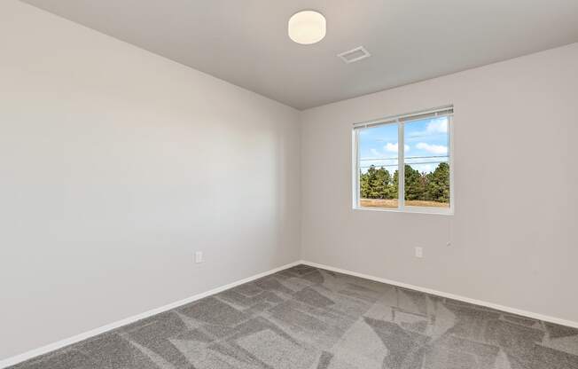 bedroom with window