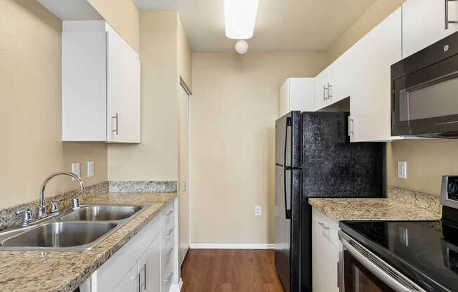 Kitchen with Stainless Steel Appliances