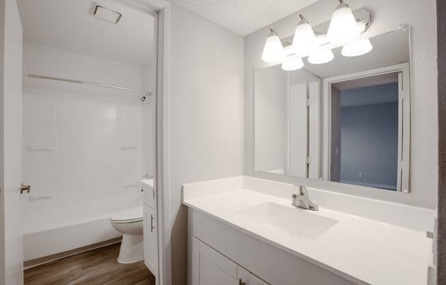 Remodeled Bathroom at Ascent on Pantano, Tucson, AZ
