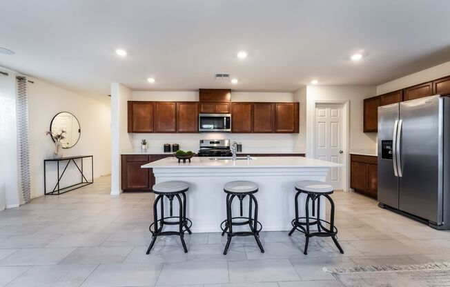 Be the first to live in this brand-new expansive two-story former model home!