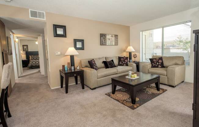 Canterbury Downs Model Living Room & Furniture