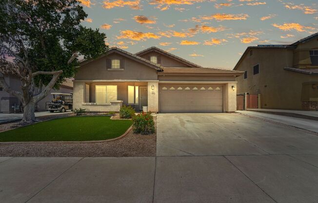 Your Goodyear Retreat Awaits – Updated 4BR Home with Pool & Waterfall
