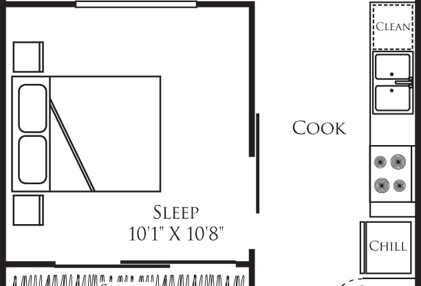 Studio, 1 bath, 605 sqft, $1,970, Unit 523