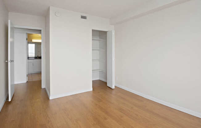 Bedroom with Hard Surface Flooring