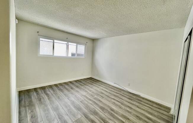 Bedroom with Hardwood Floors