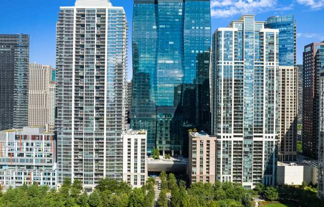 Shoreham and Tides Lakeshore East, Chicago Apartments