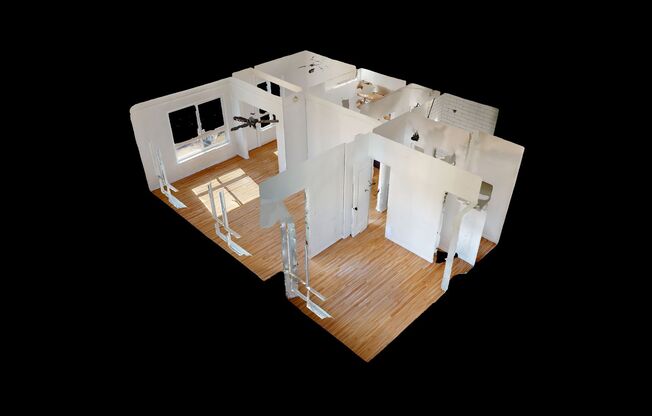 1 bed, 1 bath, 400 sqft, $1,841, Unit 2