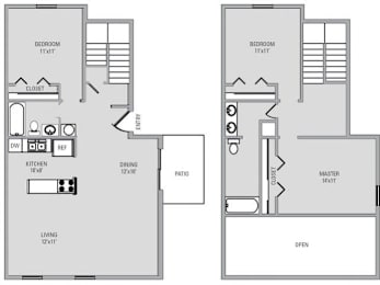 3 beds, 2 baths, 1,271 sqft, $2,796