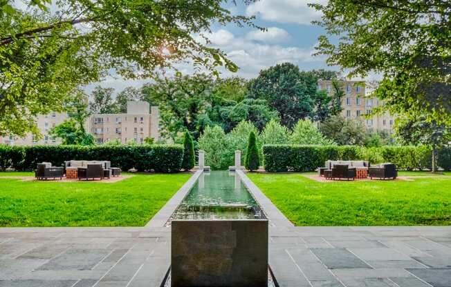 Meditation Garden at The Woodley D.C.