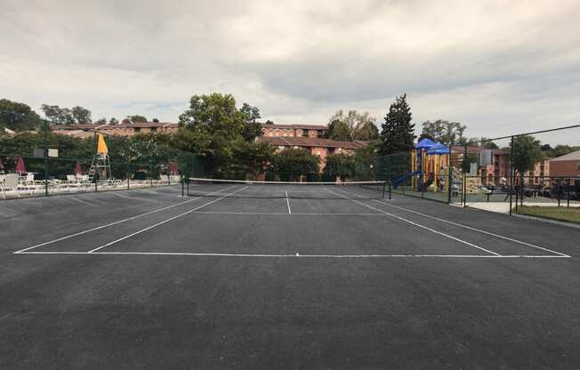 Full Sized Tennis Court, at Cromwell Valley Apartments, Towson, 21286